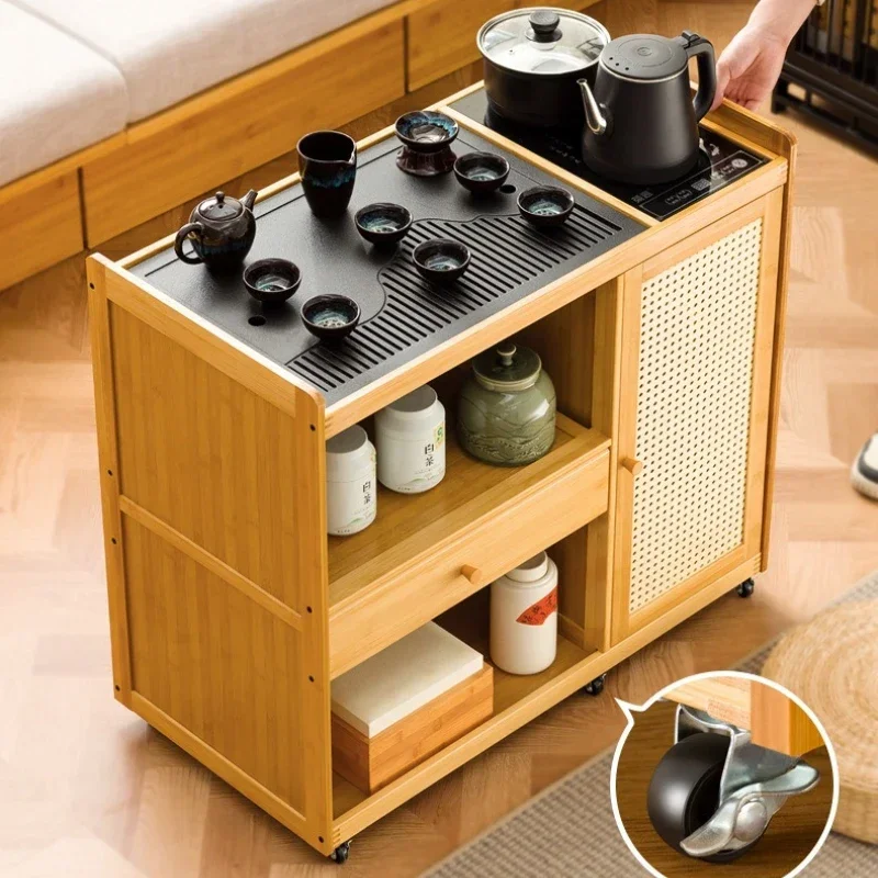 Coffee Tea & Jane - tea cart, household tea cabinet, solid