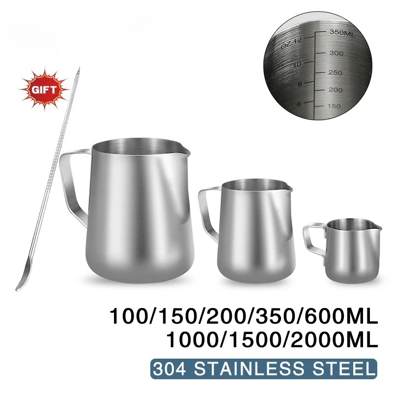 Professional Stainless Steel M - Barista Milk Jug recension och pris