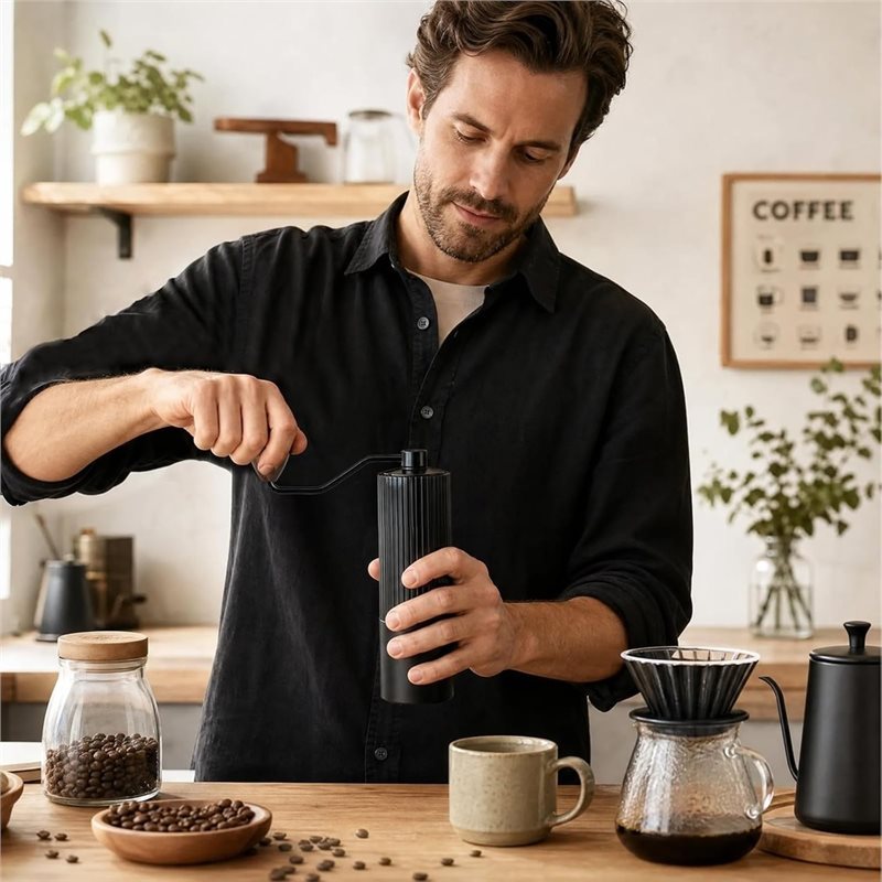 B23B Coffee Bean Hand Grinder  - Burr Hand Grinder recension och pris