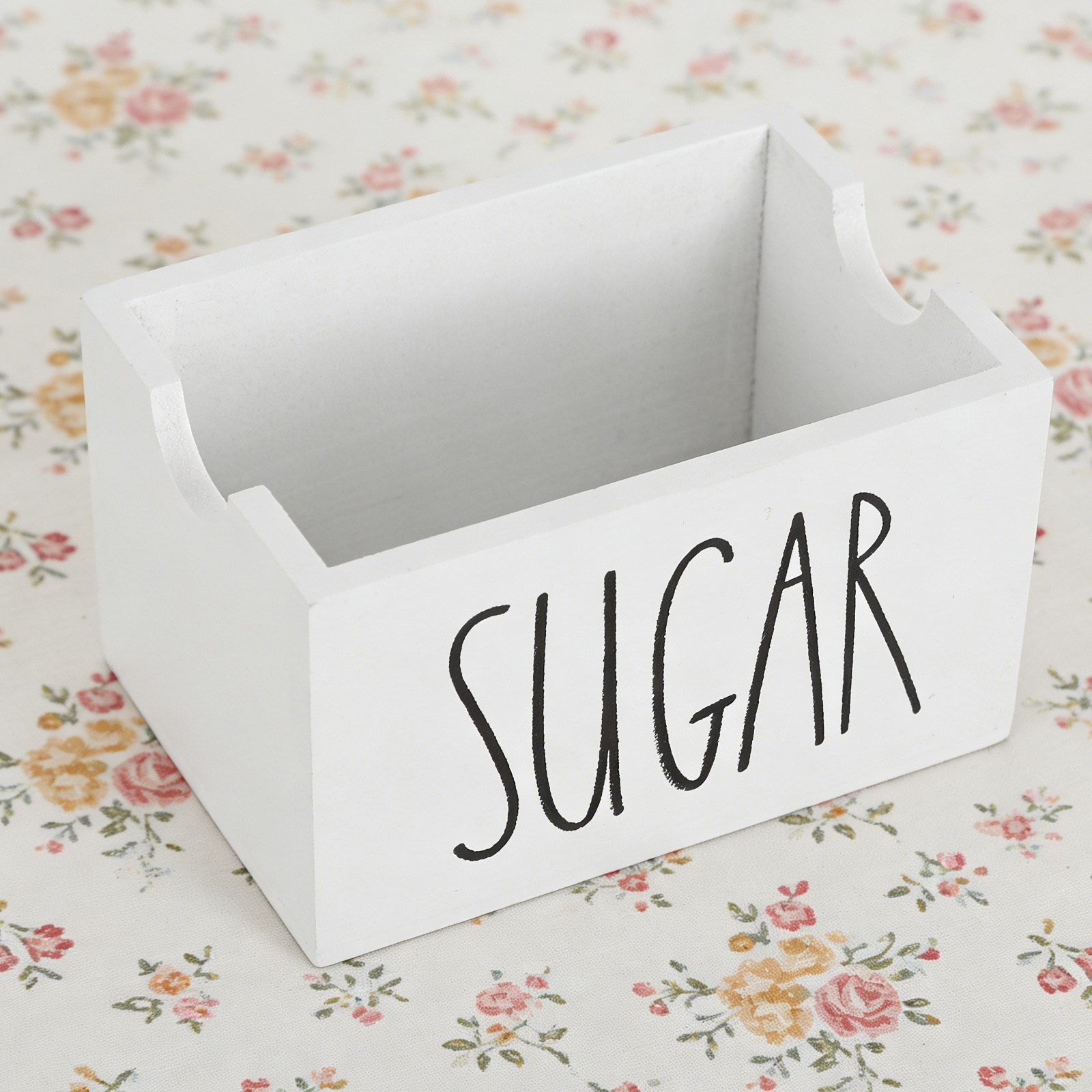 Wood Sugar Packet Holder Woode - Coffee Tea Sugar recension och pris