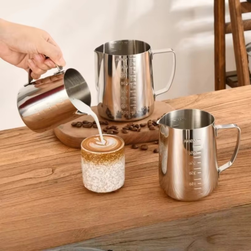 350ML Stainless Steel Coffee M - Barista Milk Jug recension och pris