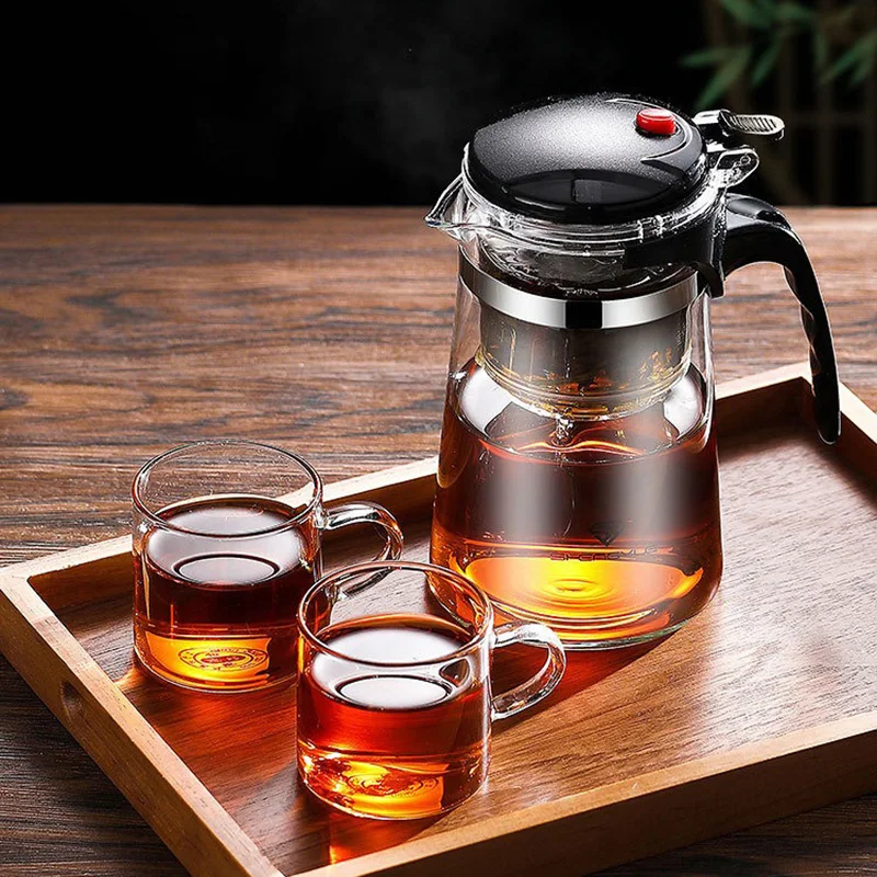 D2 Heat Resistant Glass Teapot - Coffee Tea And Sugar Set recension och pris