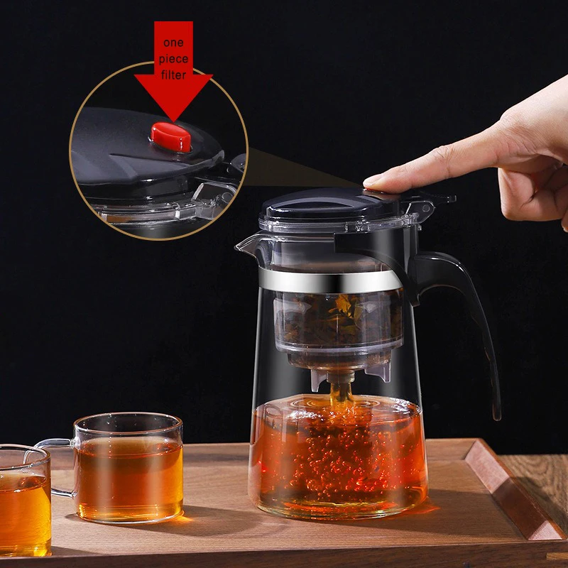 D2 Heat Resistant Glass Teapot - Coffee Tea And Sugar Set recension och pris