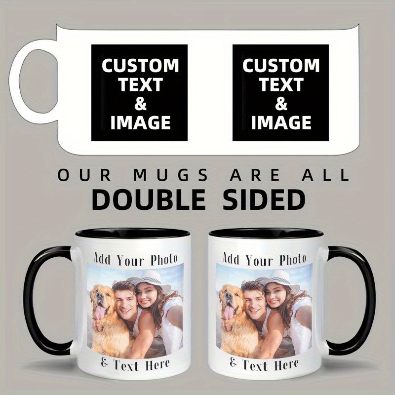 2D 1pc 11oz Personalized Custo - Coffee Tea Images recension och pris