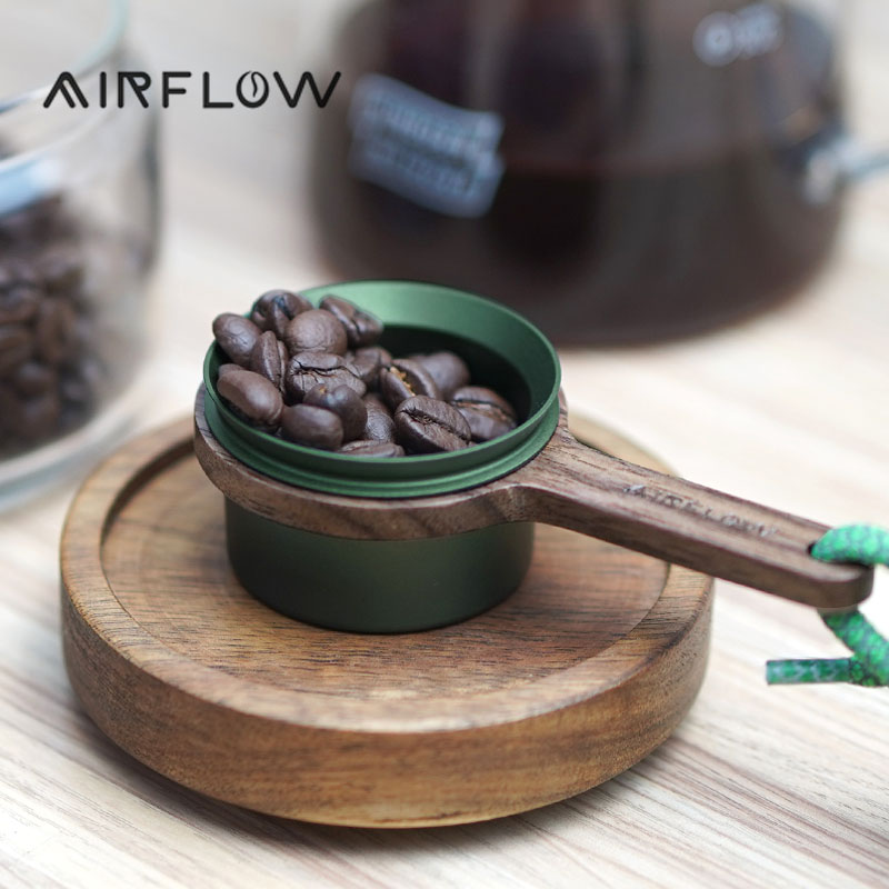 AIRFLOW Wooden Long Coffee Spo - Coffee Tea Sugar recension och pris