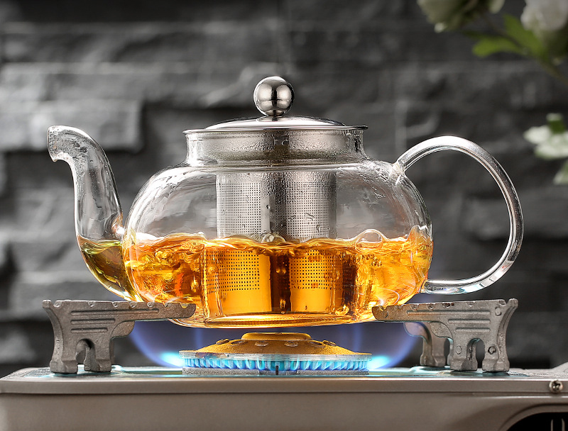 600/800ml Heat Resistant Glass - Coffee Tea And Sugar Set recension och pris