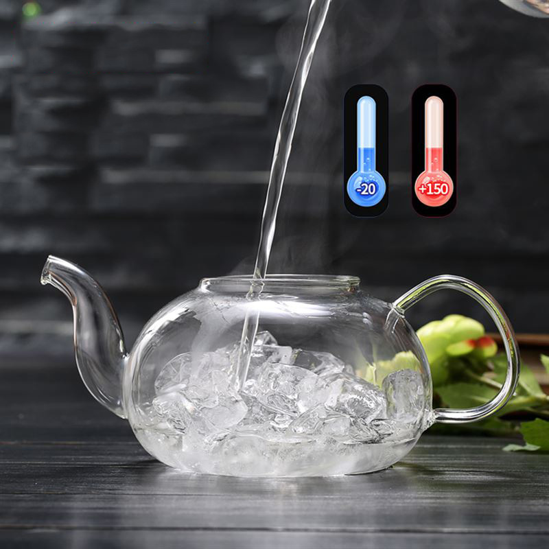 600/800ml Heat Resistant Glass - Coffee Tea And Sugar Set recension och pris