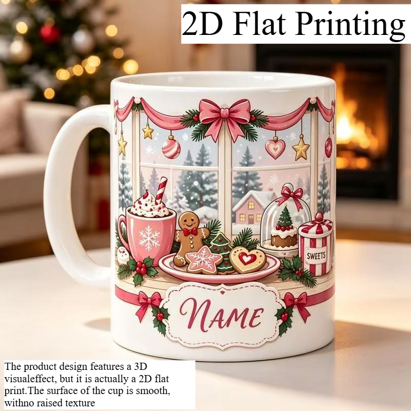 Custom Name Text Ceramic Mug 2 - Coffee Tea Name recension och pris
