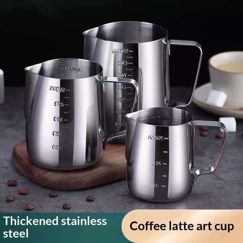 Stainless Steel Milk Frother J - Barista Milk Jug recension och pris