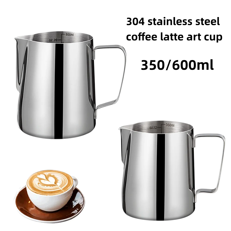 Milk Frothing Pitcher 350/600m - Barista Milk Jug recension och pris
