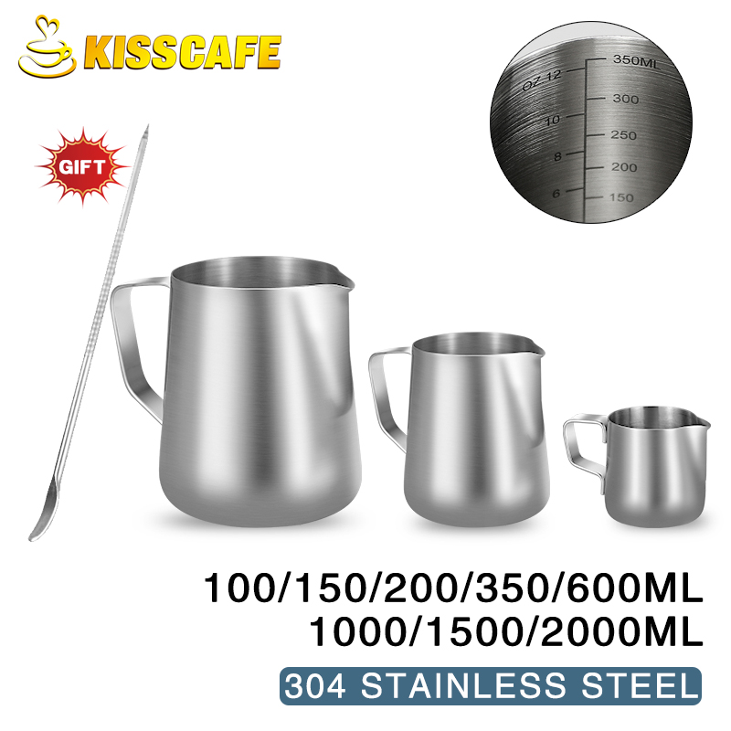 Milk Frother Jug Stainless Ste - Barista Milk Jug recension och pris
