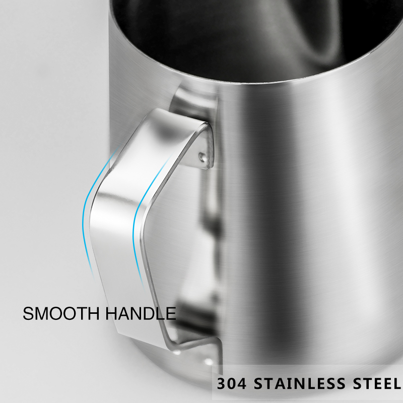 Milk Frother Jug Stainless Ste - Barista Milk Jug recension och pris